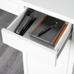 Письменный стол - IKEA MICKE, 105х50 см, белый, МИККЕ ИКЕА