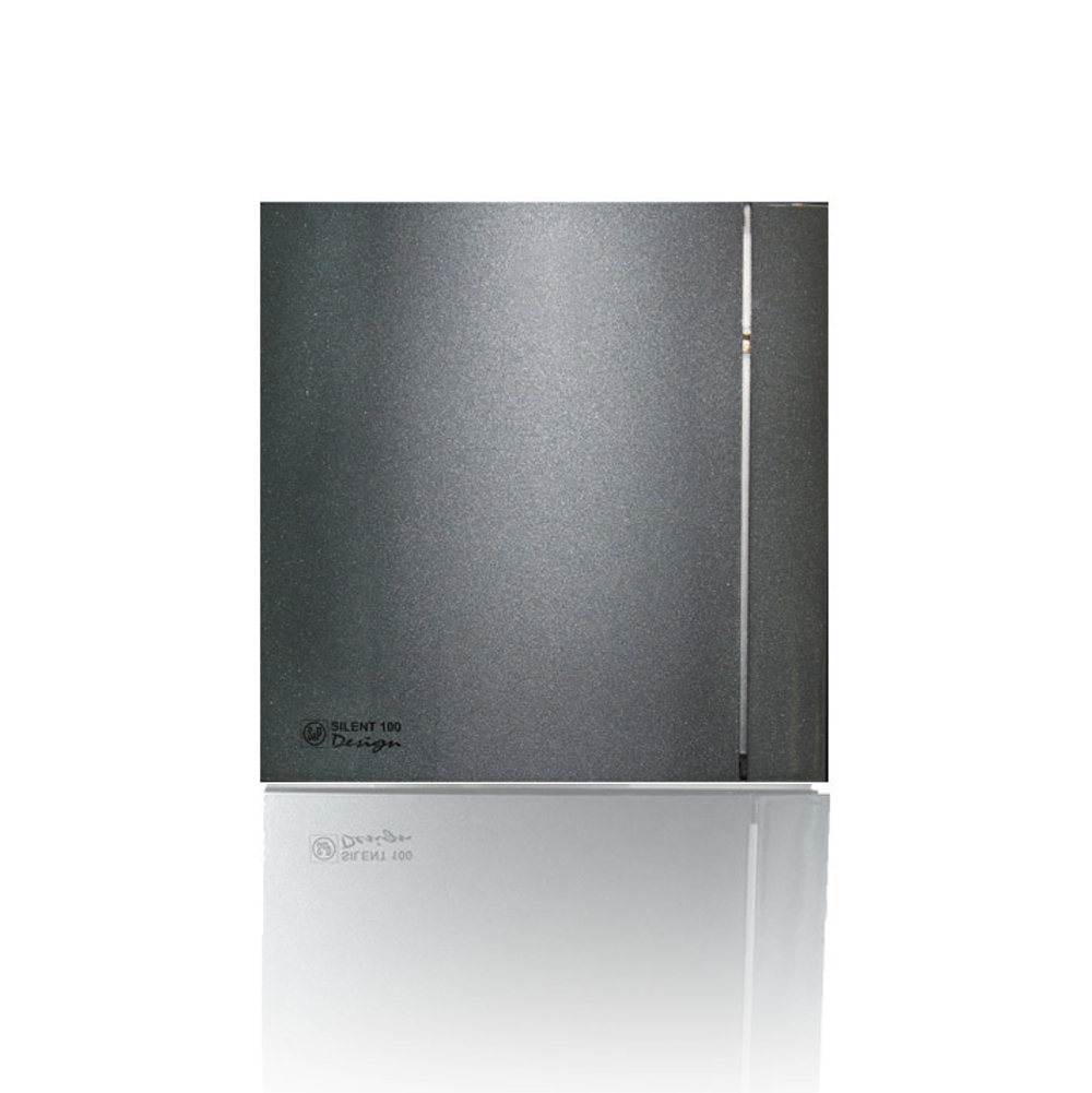 Накладной вентилятор Soler & Palau SILENT-100 CRZ DESIGN-4С GREY  (таймер)