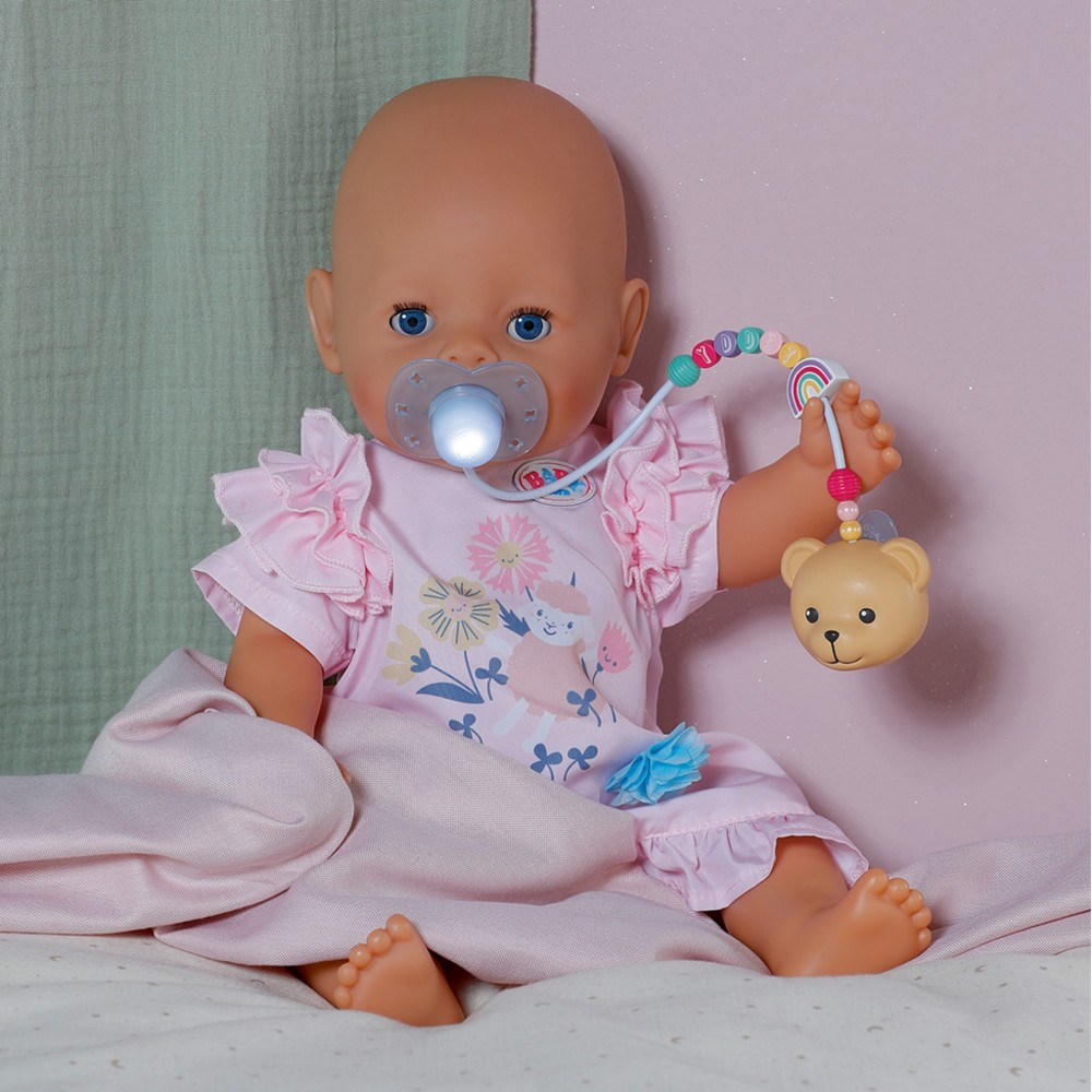BABY born - Интерактивный пустышка с светом и звуком Для куклы 43 см 839126