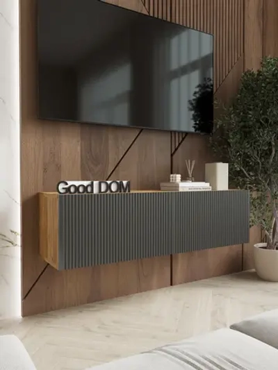 Тумба под телевизор подвесная, 110см.