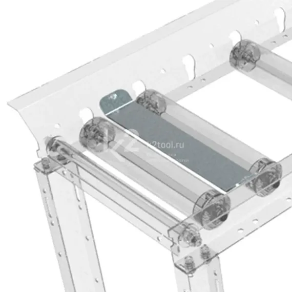 Пластина металлическая между роликами PILOUS ZA 1 200