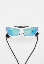 Спортивные очки LiP Surge / Gloss White - Black / PC Polarized / VIVIDE™ Ice Blue