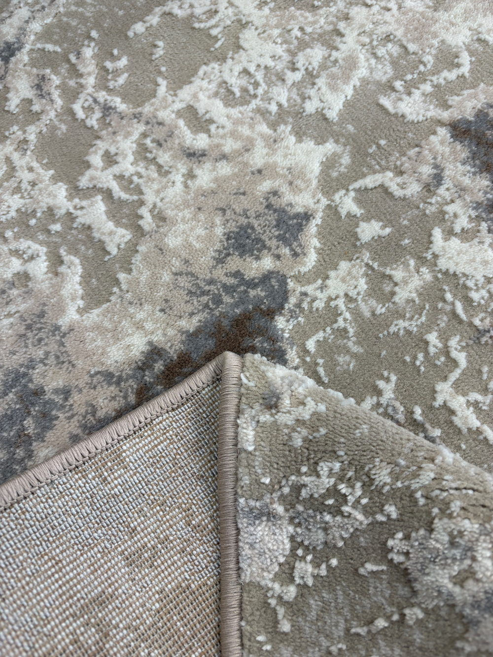 Ковровая дорожка Rimma lux 38508A R.L.Grey/Beige