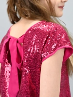 Блузка топ с пайетками для девочки