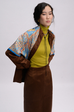 Платок «Мозаика Херсонеса» 100% шёлк