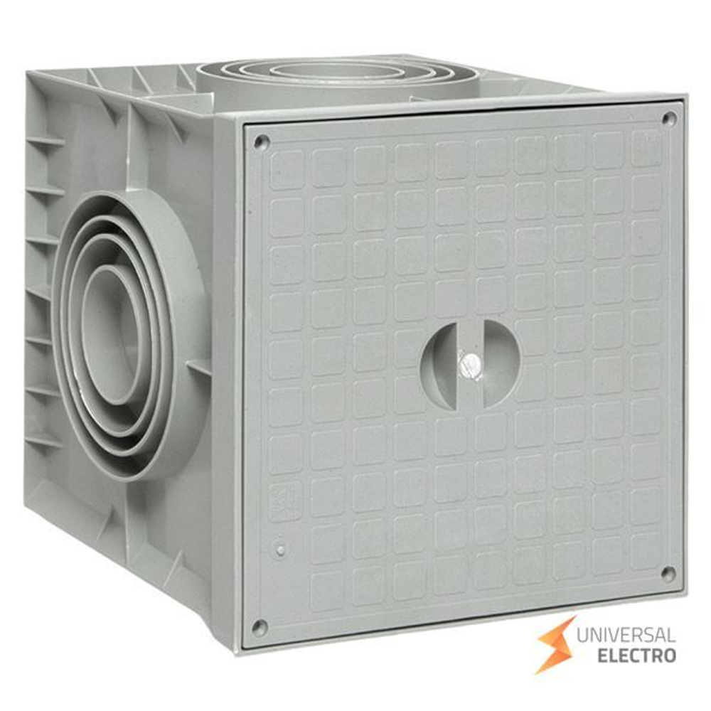 Грунтовый колодец контрольно-измерительный, 200х200х200мм EKF PROxima