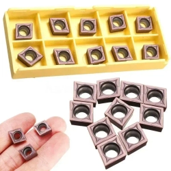 OZ-CTRE 10 шт CCMT09T304 VP15TF твердосплавные пластины CCMT 09 T3 / CCMT32.51 Вставка