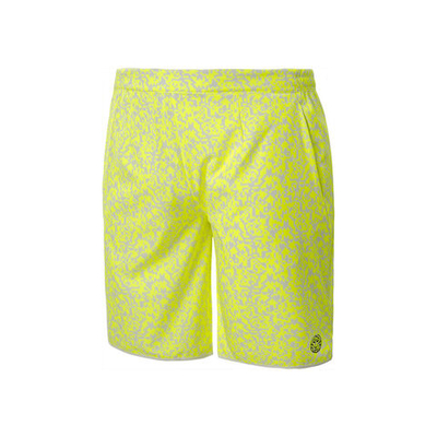 Мужские теннисные шорты BIDI BADU Henry 2.0 Tech Shorts Special Edition Men - Neon Yellow, Cream