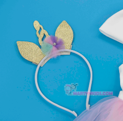 платье Единорог реснички 3907