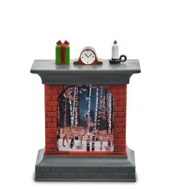 XM-838/3 Новогодний камин с подсветкой