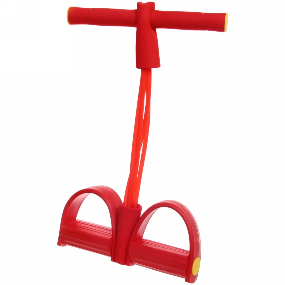 Эспандер универсальный с упорами для ног «Fitness» 45*25 см (нагрузка 18 кг), красный