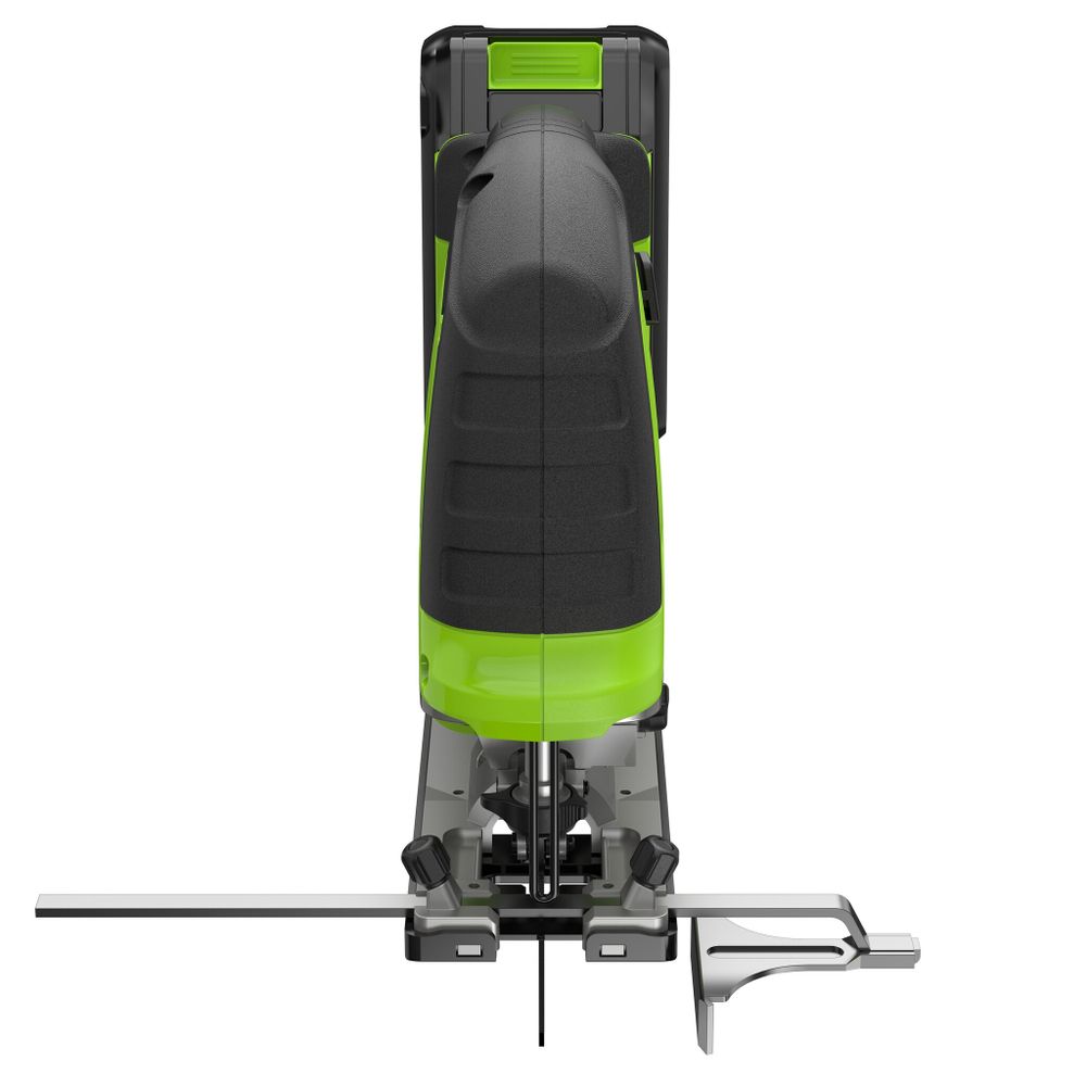 Лобзик акк. Greenworks GD24JS120, 24V, б/щет, 120 мм, 0-3500/мин, 4-ст.маятник, алю.подошва,LED,1х2Ач,ЗУ,кор (3601407CUA)