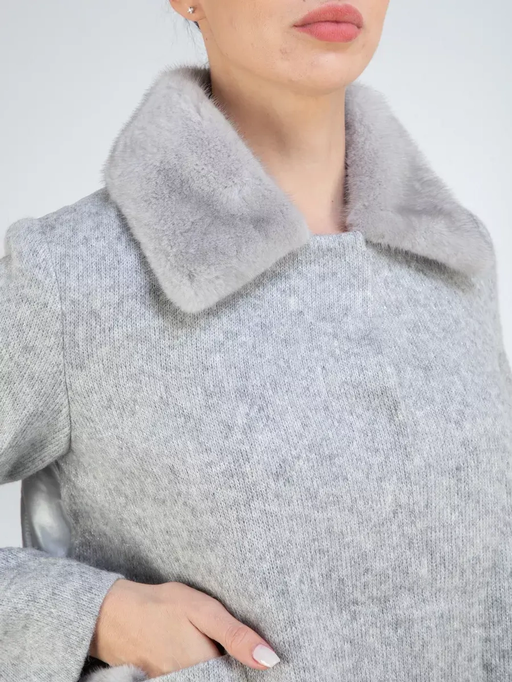 Пальто демисезонное короткое полупальто