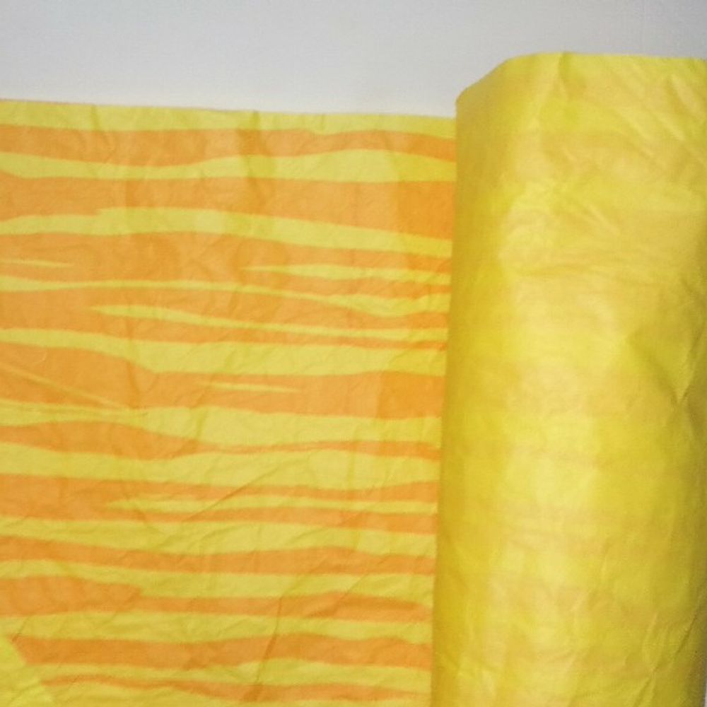 Бумага Эколюкс Зебра ЖЕЛТЫЙ/ОРАНЖ 70см*5м