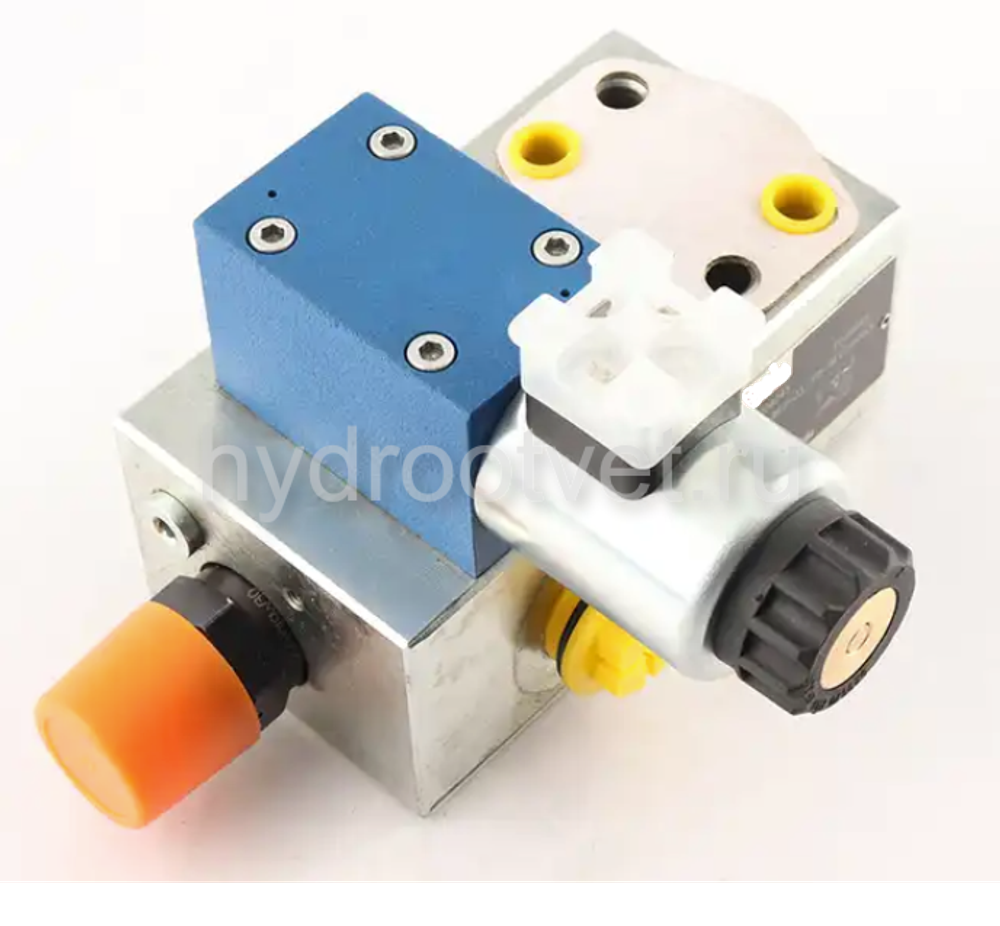 DBA15F2-2X/100 - Предохранительный блок насоса Ду16 с давлением настройки до 100 бар