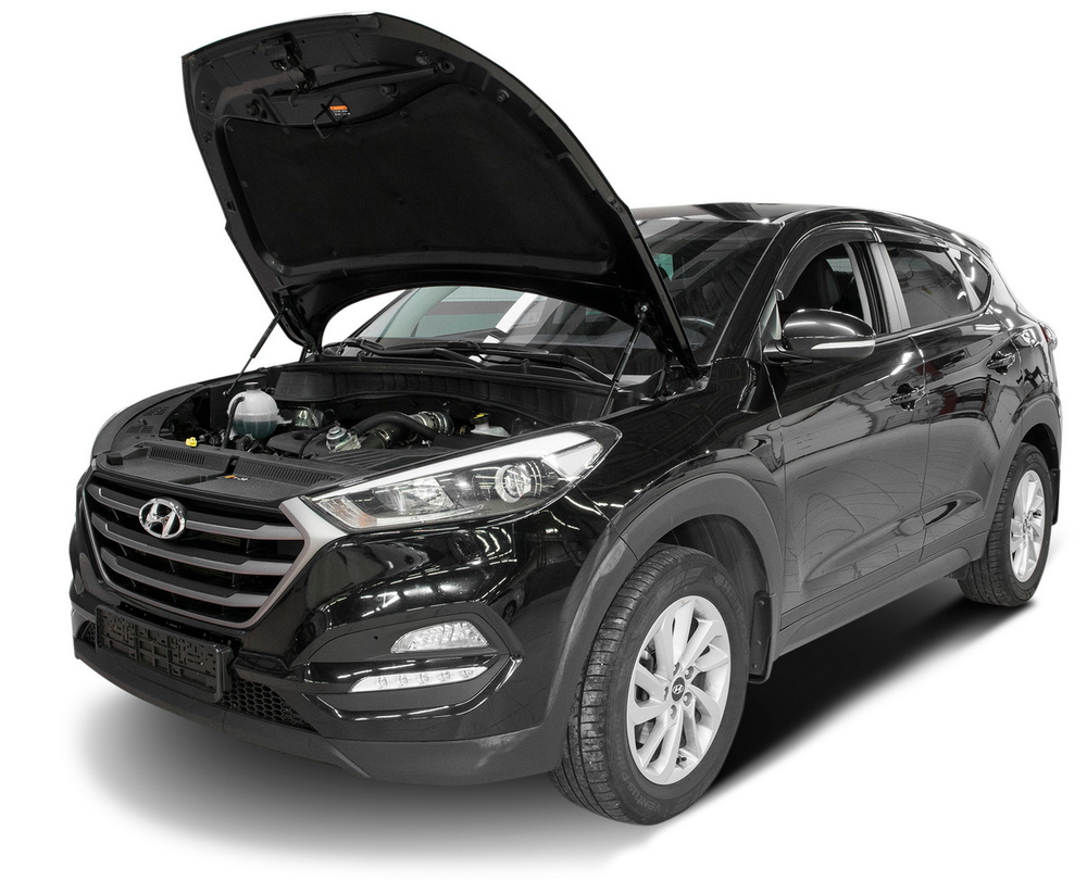 Упоры капота АвтоУпор для Hyundai Tucson III 2015-2021, 2 шт., UHYTUC011