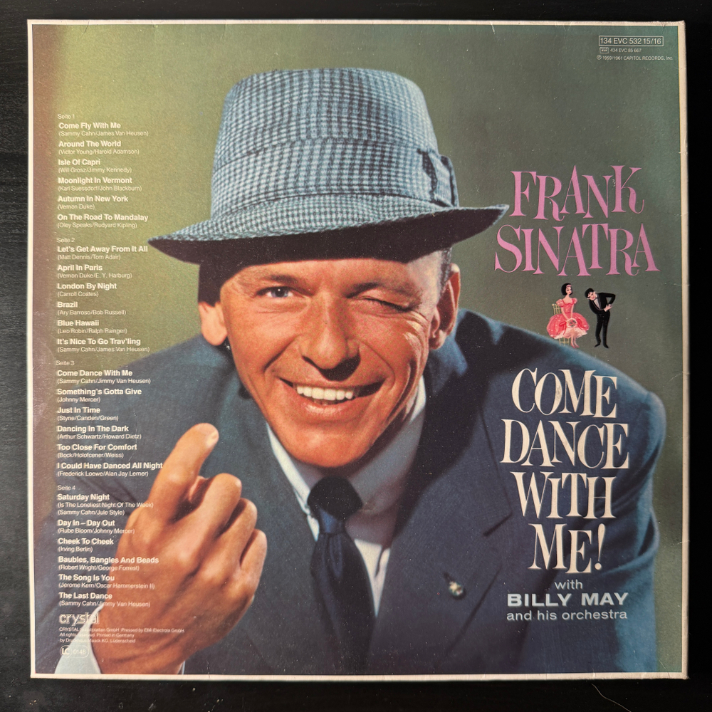 Frank Sinatra ‎– Come Fly With Me - Come Dance With Me 2LP (Германия)