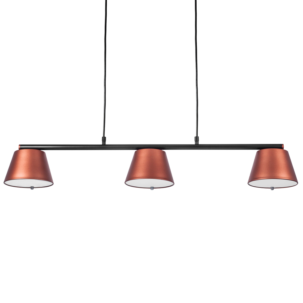 719233 Люстра CAPPE 3x40W GX53 ЧЕРНЫЙ/КРАСНЫЙ