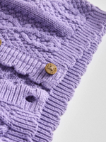 Вязаный кардиган для малышей Next K82-412, Фиолетовый