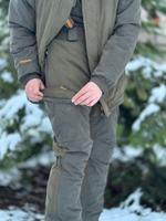 Костюм зимний PRIDE Магнум -15°C, утеплённый, ткань Исландия, хаки