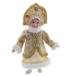 GAEM Игрушка набивная "Снегурочка", L13 W5 H20 см