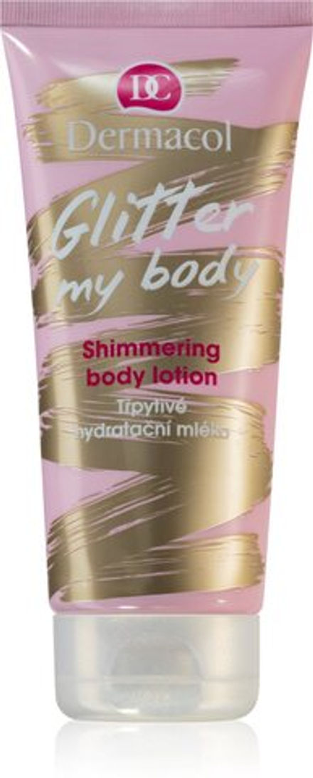 Dermacol My Body - увлажняющее молочко для тела с блестками /   200  ml  / GTIN 8595003115841