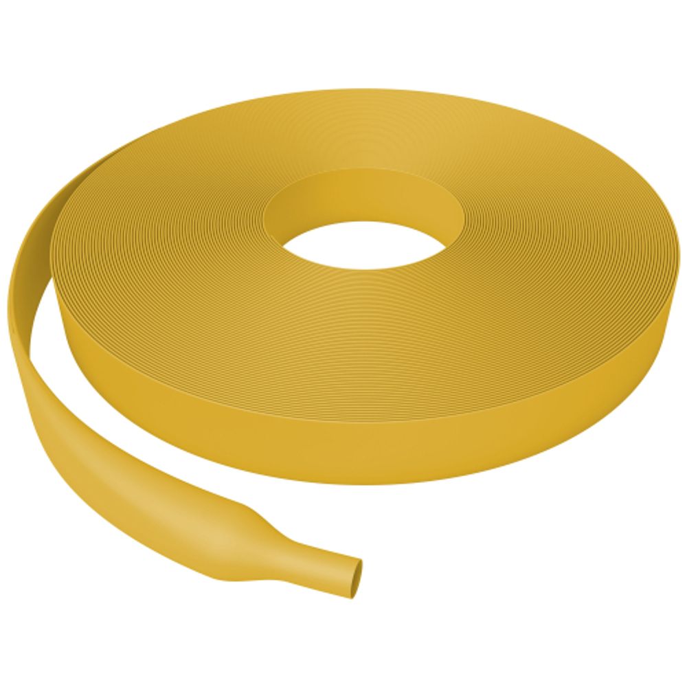 Термоусадочная трубка ЭРА NO-224-318 ТТУ нг-LS 16/8 жёлтая рулон 100 м | Термоусадочная трубка (ТУТ)