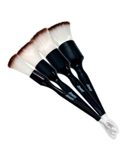 Leraton Набор кистей для детейлинга, косметическая щетина (16, 22, 27, 35мм)