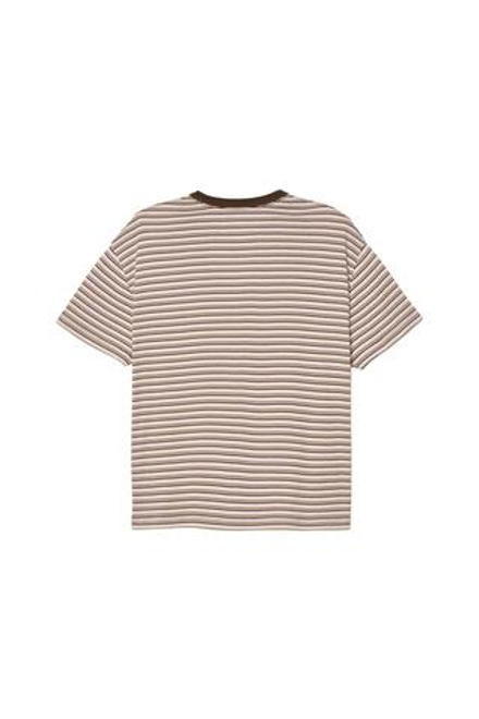 ZARA X BENITO ANTONIO ФУТБОЛКА В ПОЛОСКУ, РОЗОВЫЙ