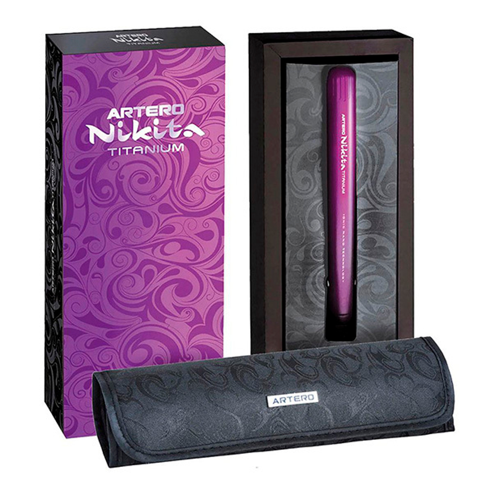 Щипцы-выпрямители 15x60мм Artero Nikita Mini Titanium XS