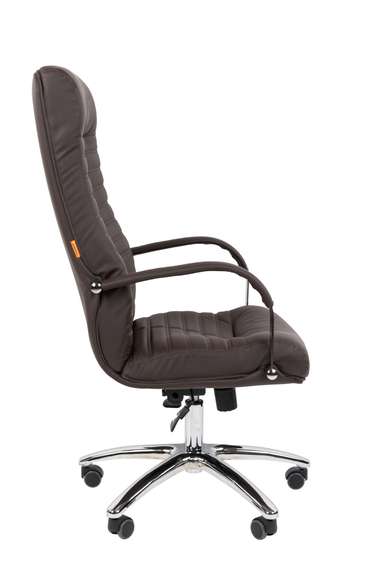 Офисное кресло Chairman 480 Россия экопремиум коричневый N