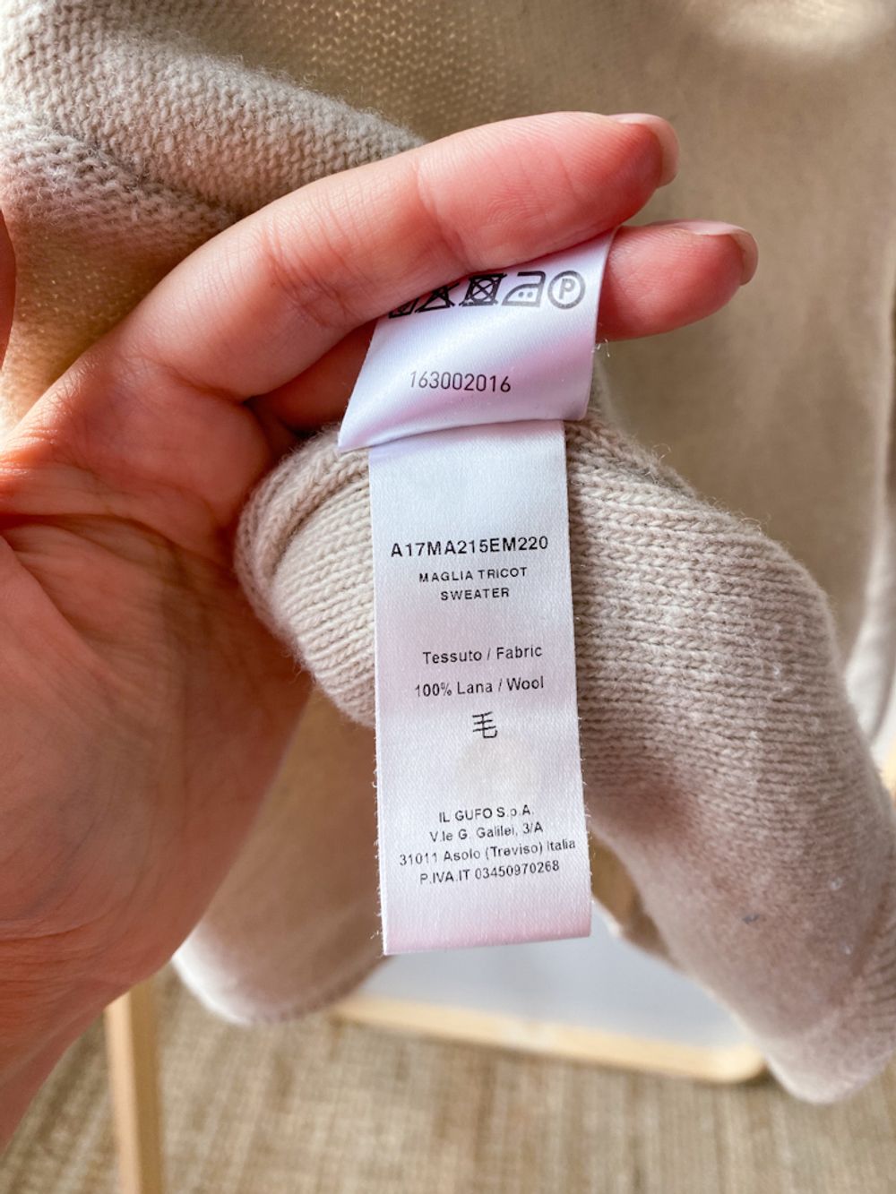 Шерстяной свитер Il Gufo, 92