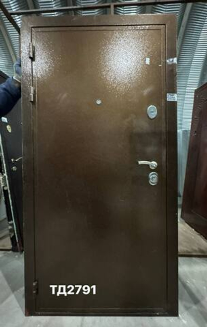 Дверь металлическая Б/У 204(в) х 95(ш) Входная