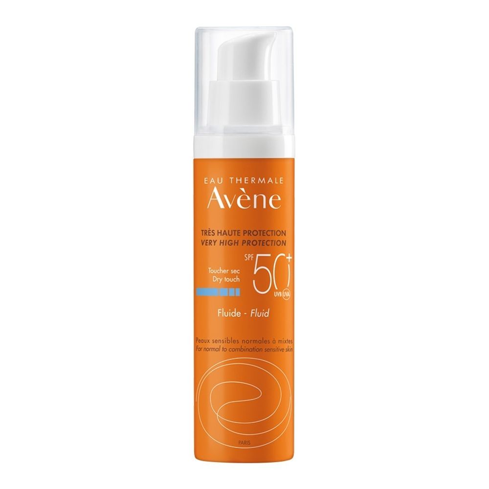 Avene SPF 50+ Флюид для нормальной и комбинированной кожи