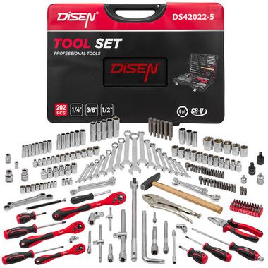 Набор инструментов 202пр, DISEN DS42022-5