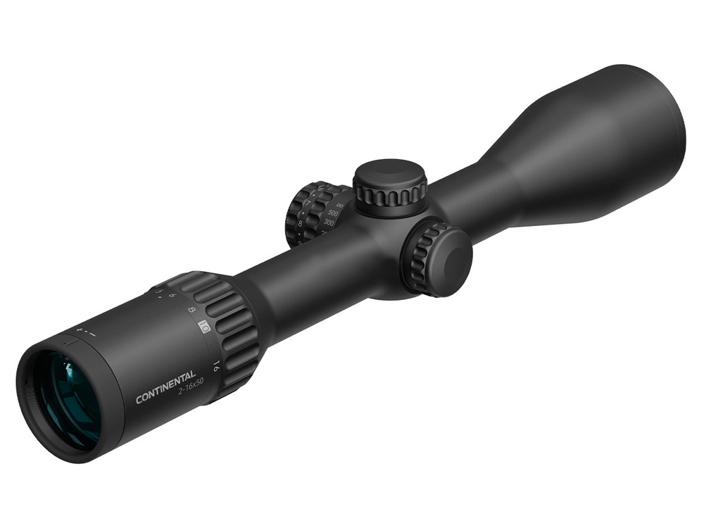 Прицел Vector Optics Continental Hunting ED 2-16x50, SF, VET-10BDC (MOA), подсветка красная, 30мм, 1/4 МОА, IP67, 672г