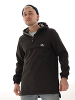 Анорак софтшелл город горький черный