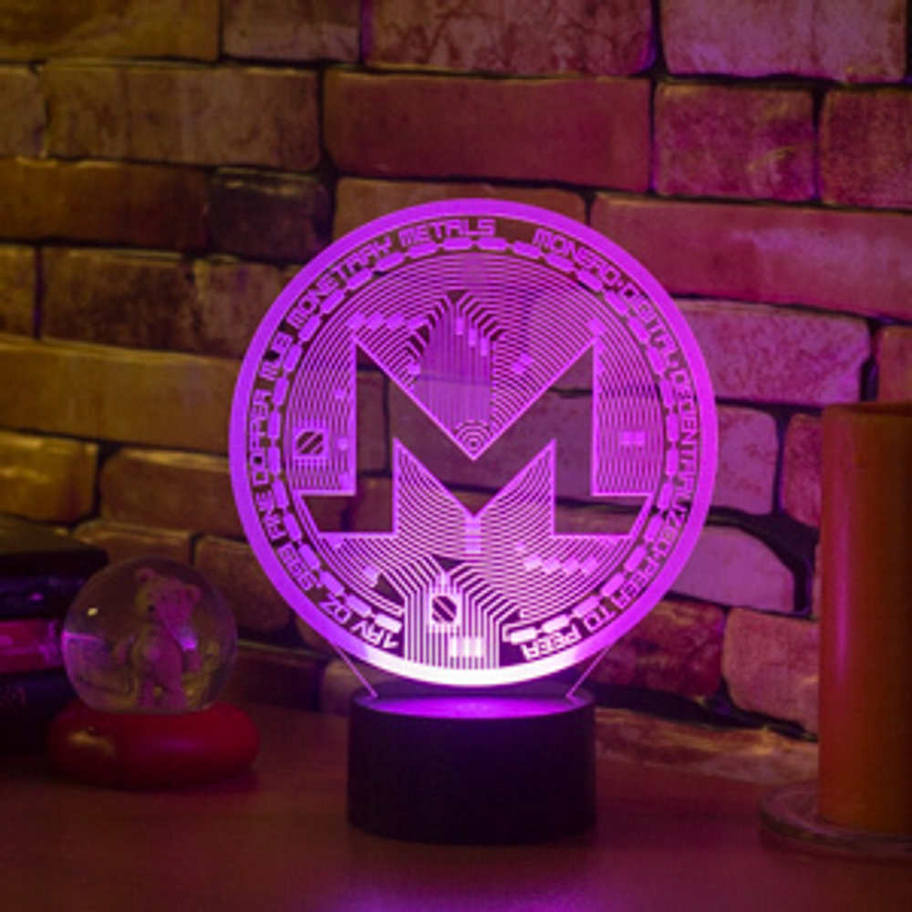 3Д-светильник "Monero" (Монеро)