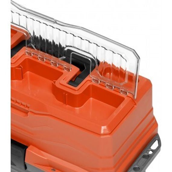 Ящик для снастей NISUS Tackle Box трехполочный оранжевый (N-TB-3-O)