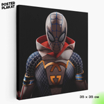 Картина для интерьера Человек-паук / Spider-Мan на холсте, персонаж вселенной Марвел, холст с печатью на подрамнике, на стену, Постер Плакат