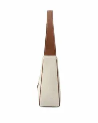 Сумка Saint Laurent Le 5 à 7 Hobo коричнево-бежевый
