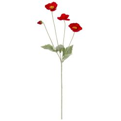 GAEM Цветок искусственный "Мак", L20 W10 H60 см