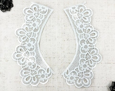 Воротник, р. 23,5х8,5 см, молочный