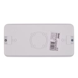 ULW-K25A 6W-4000K IP65 WHITE Светильник светодиодный влагозащищенный. Белый свет 4000K. 660Лм. Размер 220x105x50мм. Корпус белый. ТМ Uniel