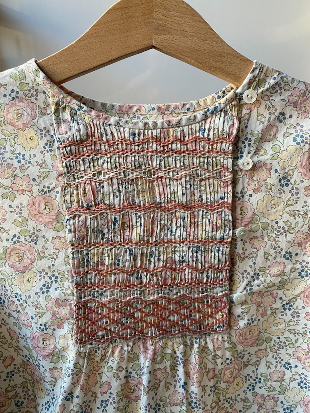 Хлопковая блузка Bonpoint, 116