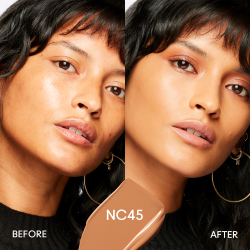 MAC Cosmetics Studio Fix Fluid SPF 15 24HR Matte Foundation + Oil Control - Тональная основа матирующая SPF 15 оттенок NC45, 30 ml