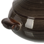 Горшок керам, 0.8 л, Графит, Y4-9034