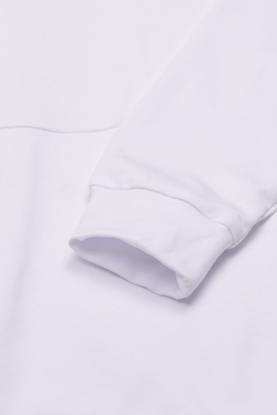 "DQ" white hoodie