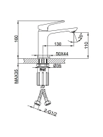Смеситель для раковины FRAP F1086