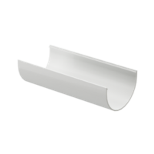 Docke STANDARD Желоб водосточный 120 мм * 1,5м (Белый)